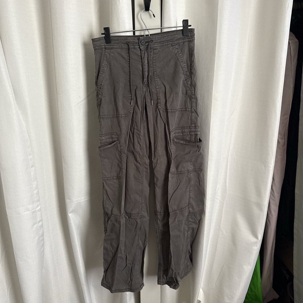 Women's Gray Cargo Pants